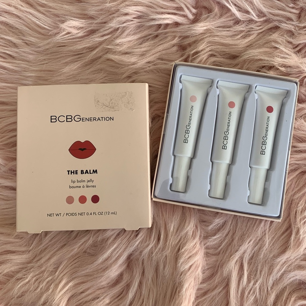🎉HP🎉 New BCBGeneration The Balm Lip Balm Jelly Tubes Set of 3